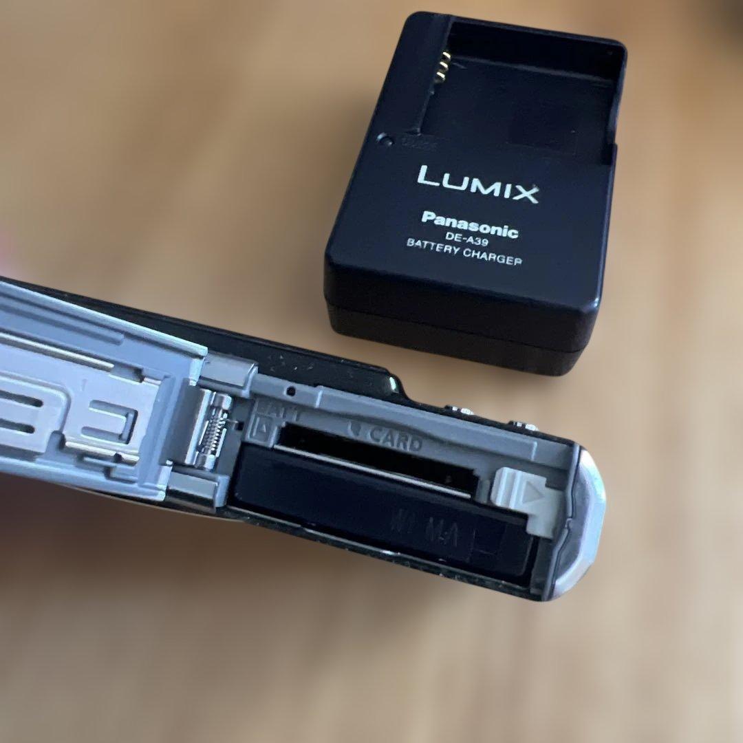 Panasonic LUMIX DMC-FX35デジカメ 黒 ケース 充電器付き