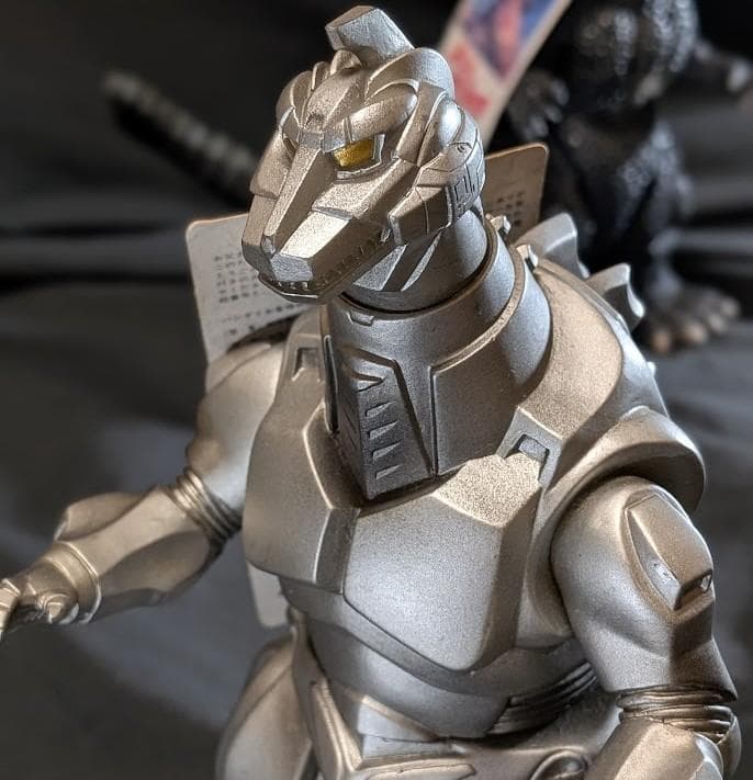 平成ＶＳゴジラ＆メカゴジラ（バンダイ）タグ付ソフビフィギュア２体セット