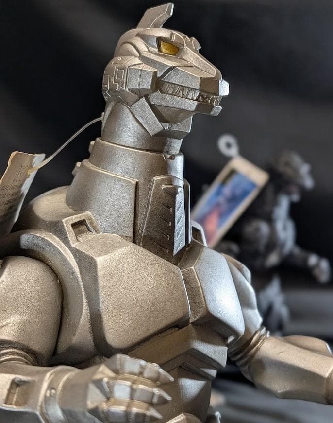 平成ＶＳゴジラ＆メカゴジラ（バンダイ）タグ付ソフビフィギュア２体セット