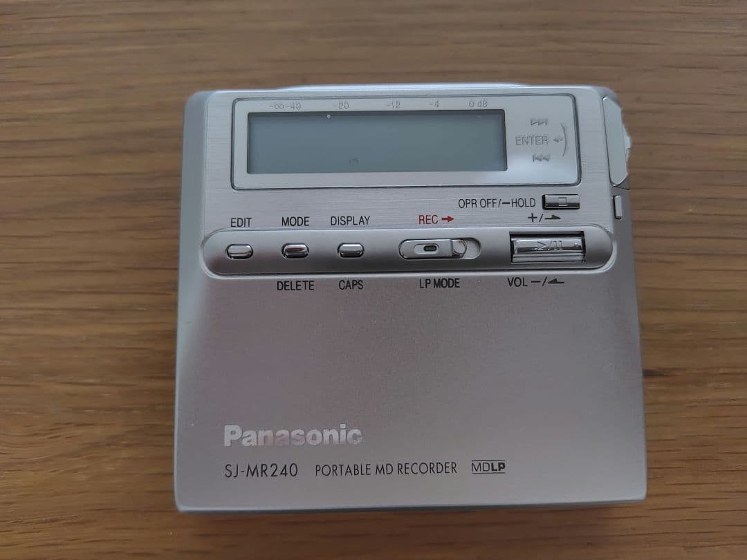 Panasonic パナソニック ポータブルMDレコーダー