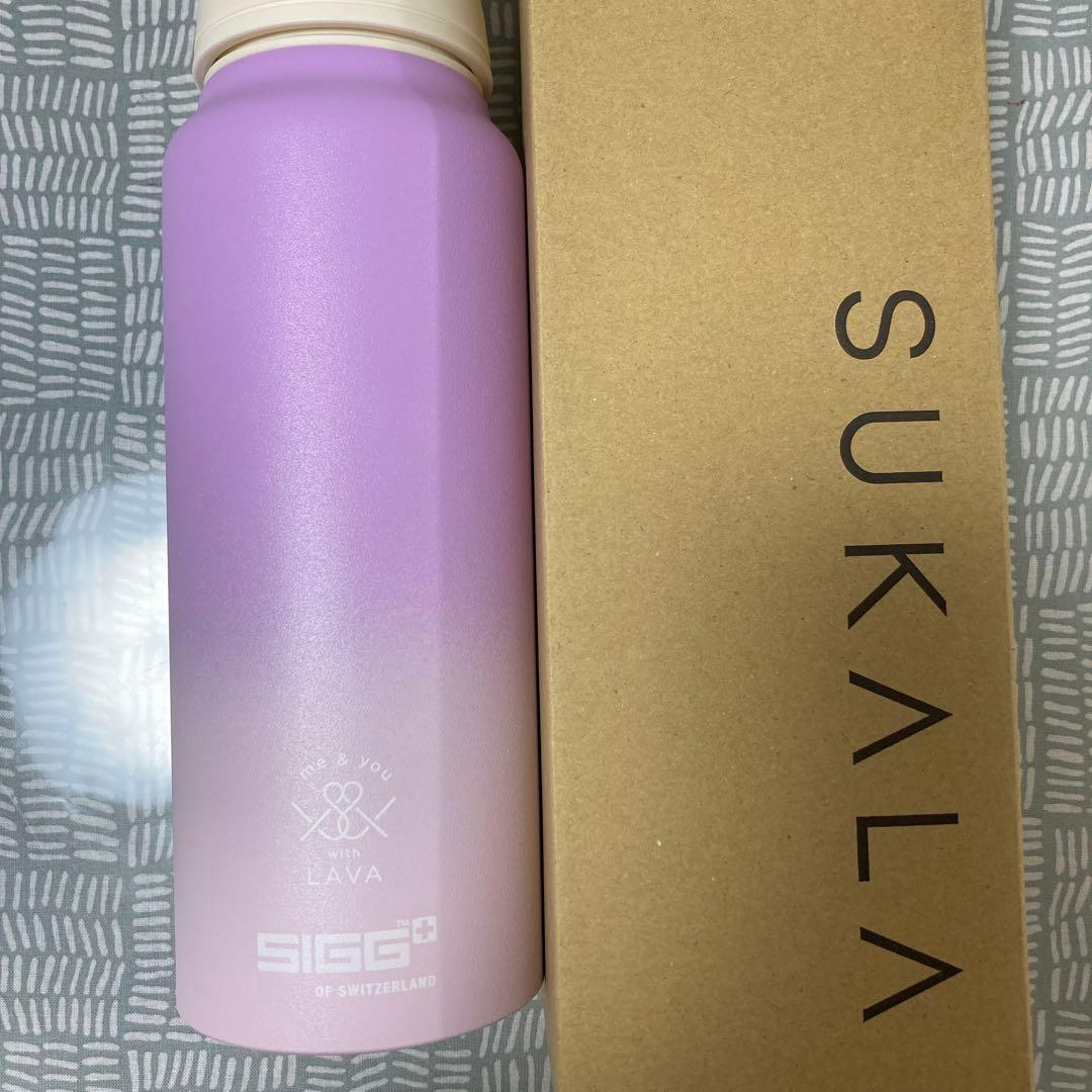 【新品　未使用】SUKALA SIGG グラデーションピンク水筒
