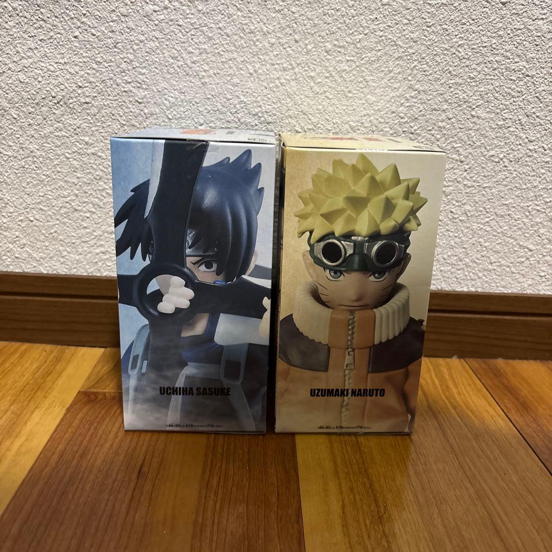 NARUTO うちはサスケ うずまきナルト フィギュアセット