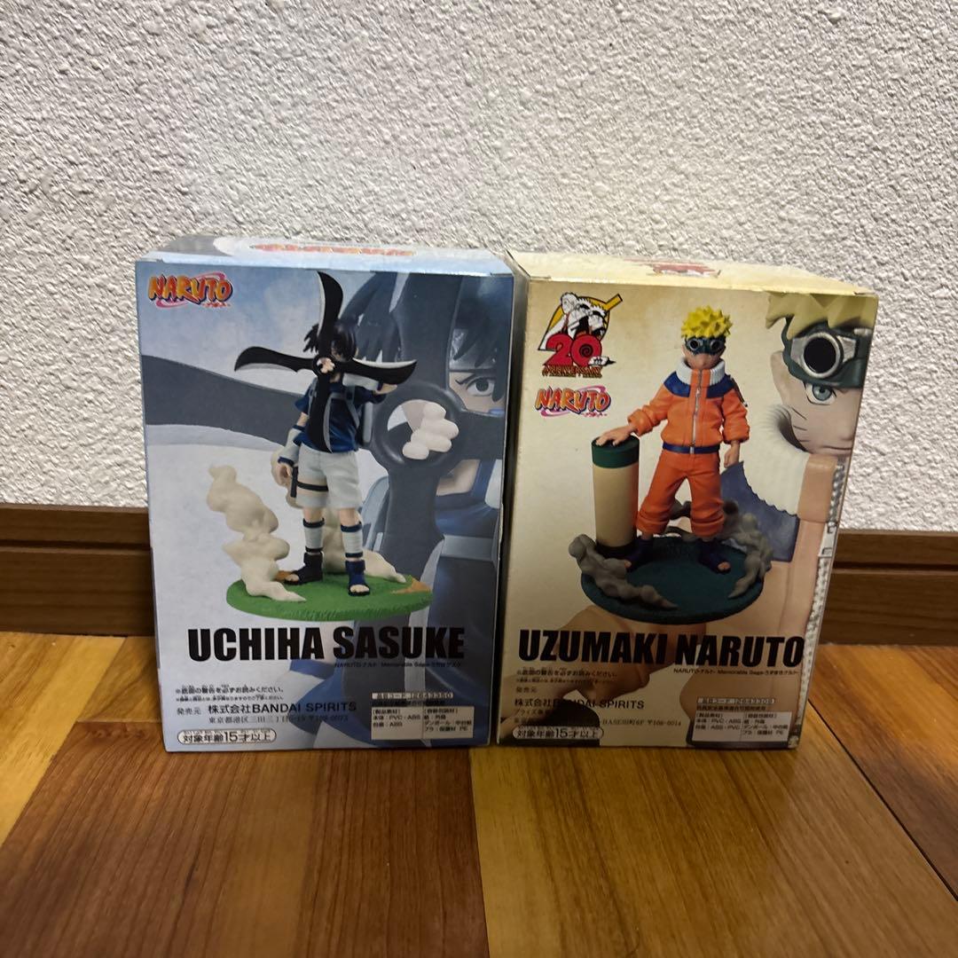 NARUTO うちはサスケ うずまきナルト フィギュアセット