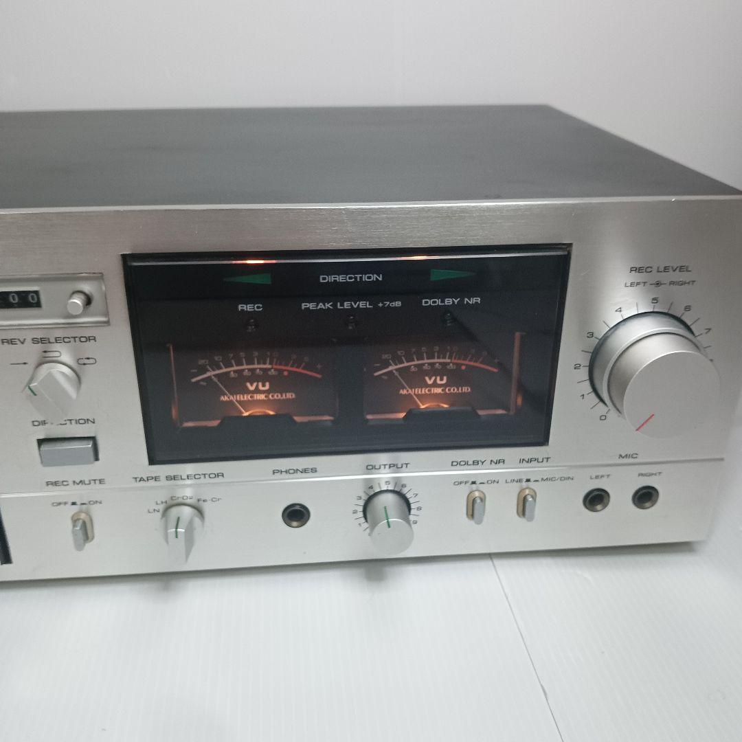 現状品 AKAI アカイ CS-732D カセットデッキ オーディオ 音響機材