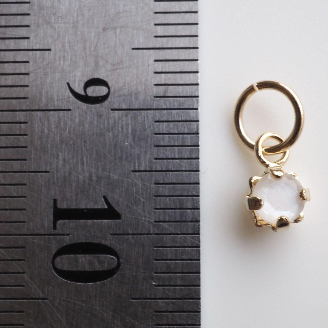 【ｔａｍａ☆彡】希少カラーレスフローライトのローズモチーフネックレストップ