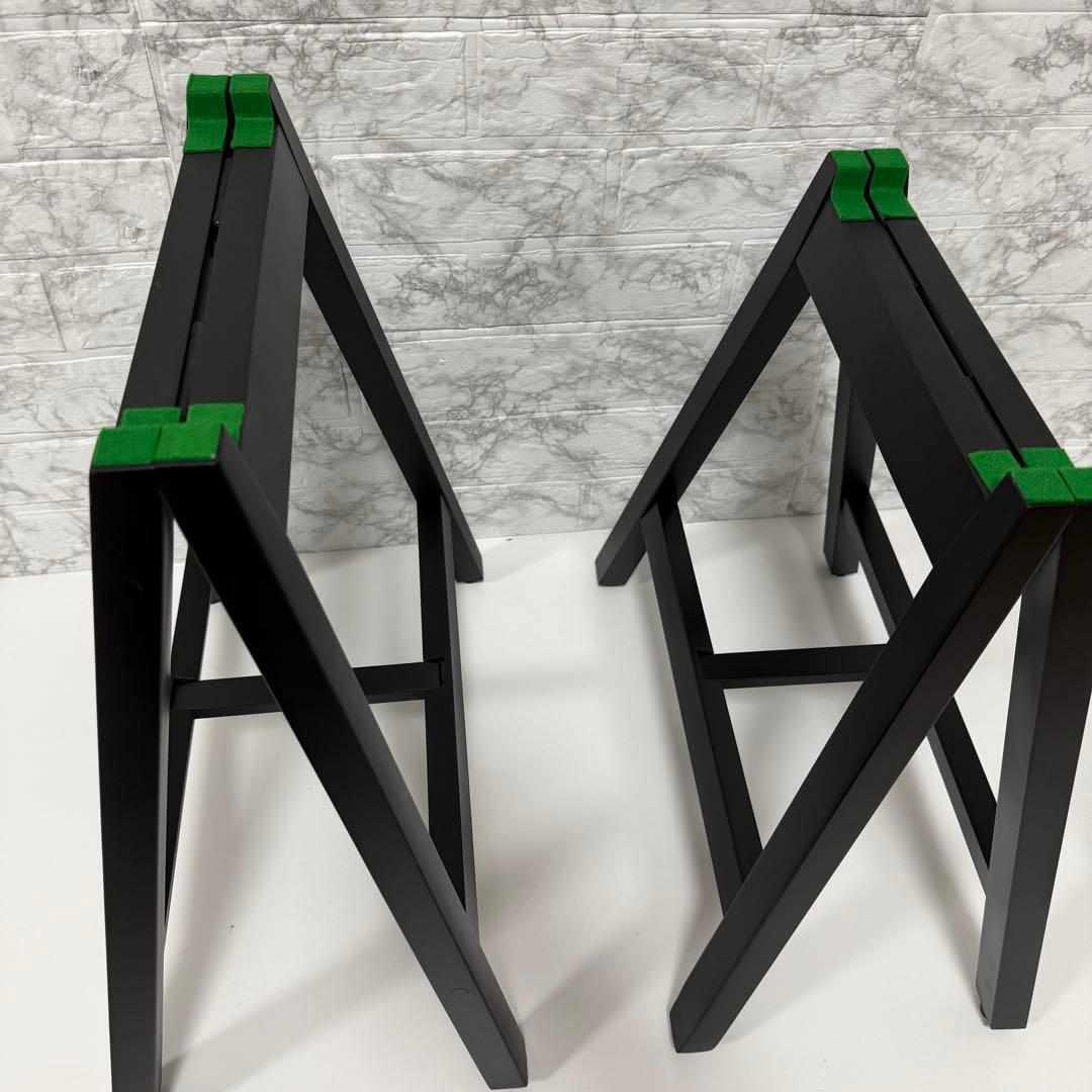 ③美品　ゼンオン 文化箏 上級 13弦 専用スタンド（立奏台）　短琴　柏葉