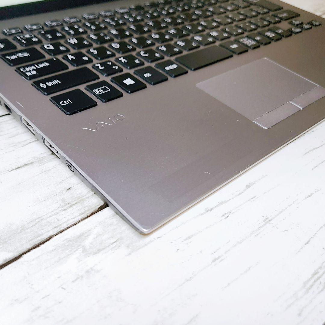 普段使いに♪︎ VAIOノートパソコン メモリ8GB 高速SSD256GB i5