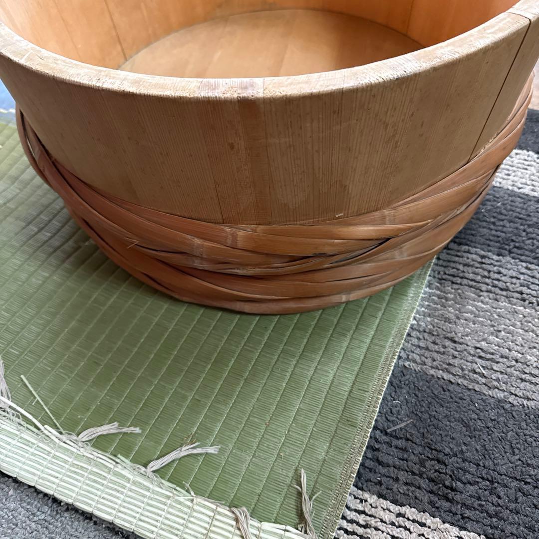 昭和レトロ　おひつ大 47cm