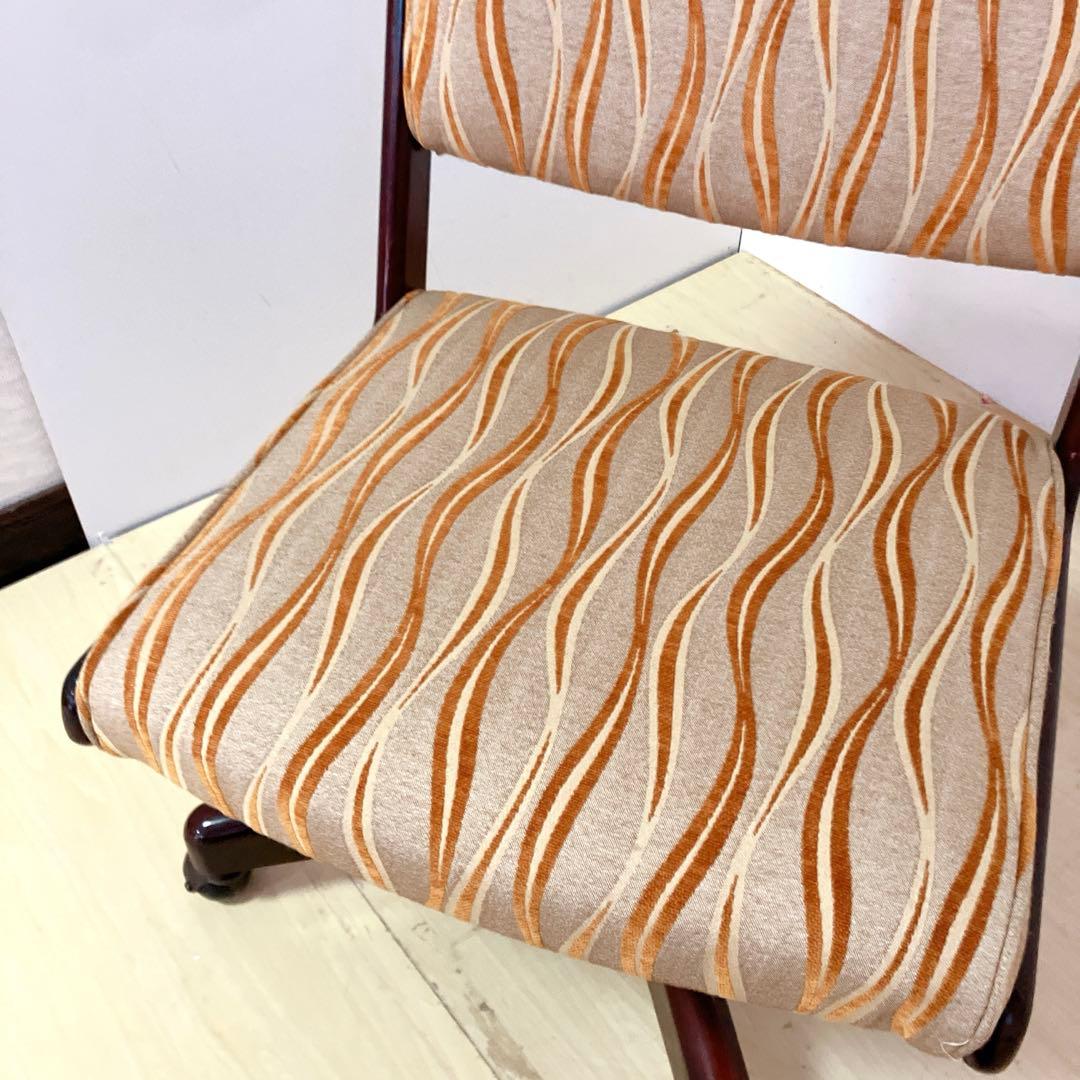 karimoku カリモク キャスター付き 回転チェア デスクチェア　レトロ