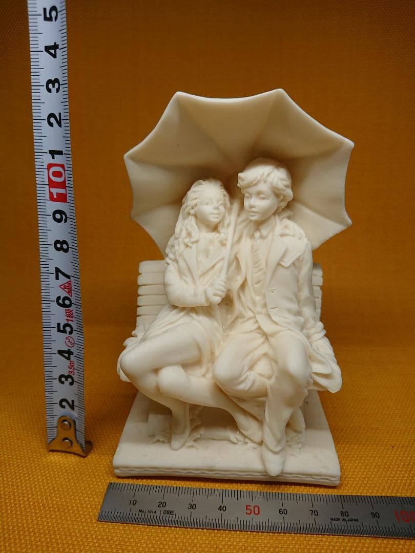 【美品】人形　彫像　彫刻　イタリア　置物　インテリア　工芸品　美術品　A1346