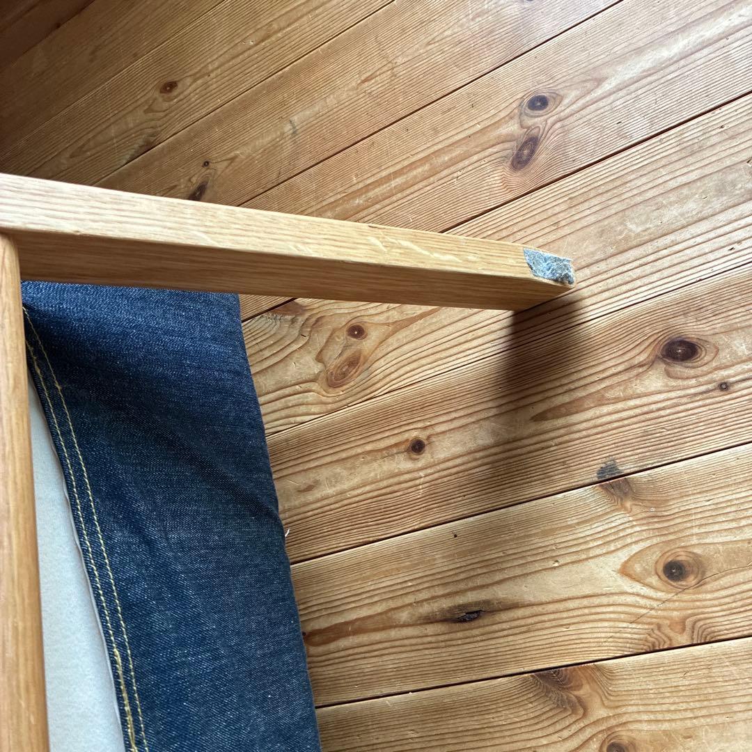 無印良品 ハイバックリクライニングソファ デニム