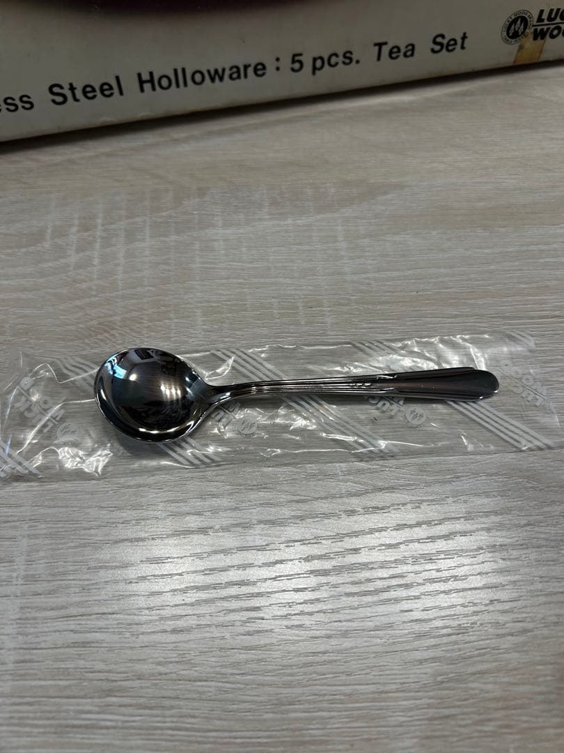 ラッキーウッド　エメラルド　ティーセット　5点