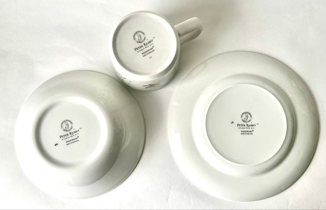 【未使用】ピーターラビット　センテナリー　誕生100周年 記念　ウェッジウッド