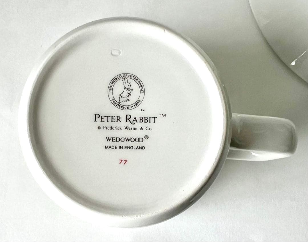【未使用】ピーターラビット　センテナリー　誕生100周年 記念　ウェッジウッド
