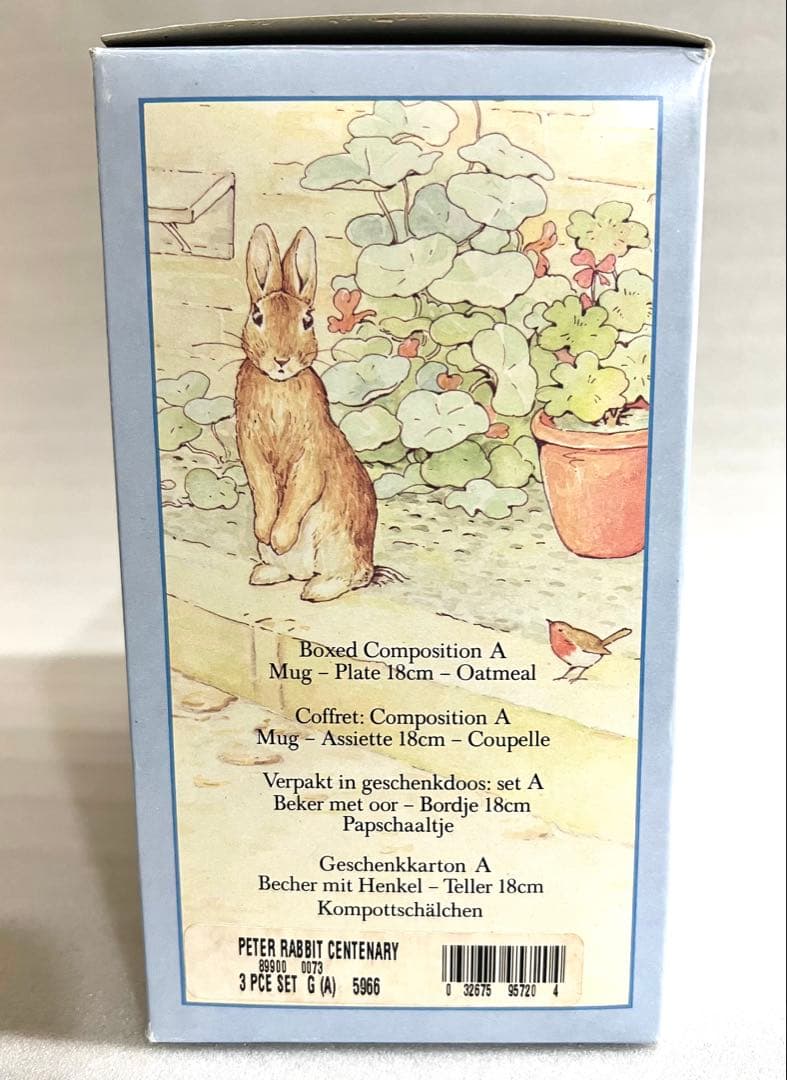 【未使用】ピーターラビット　センテナリー　誕生100周年 記念　ウェッジウッド