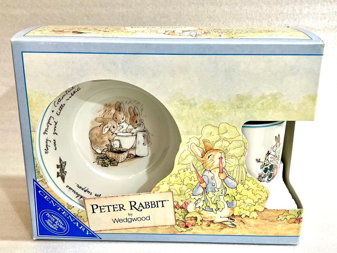 【未使用】ピーターラビット　センテナリー　誕生100周年 記念　ウェッジウッド