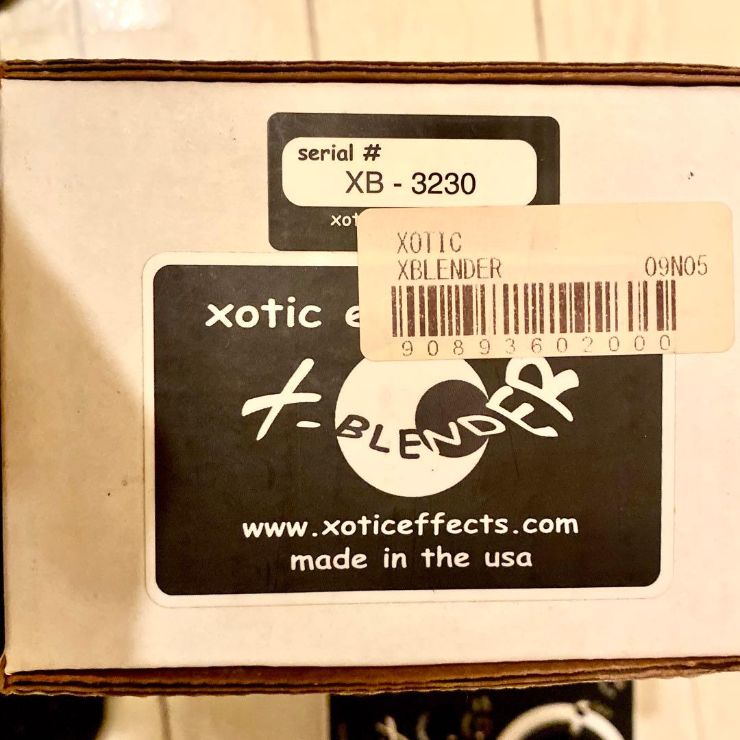 Xotic X-Blender エフェクター