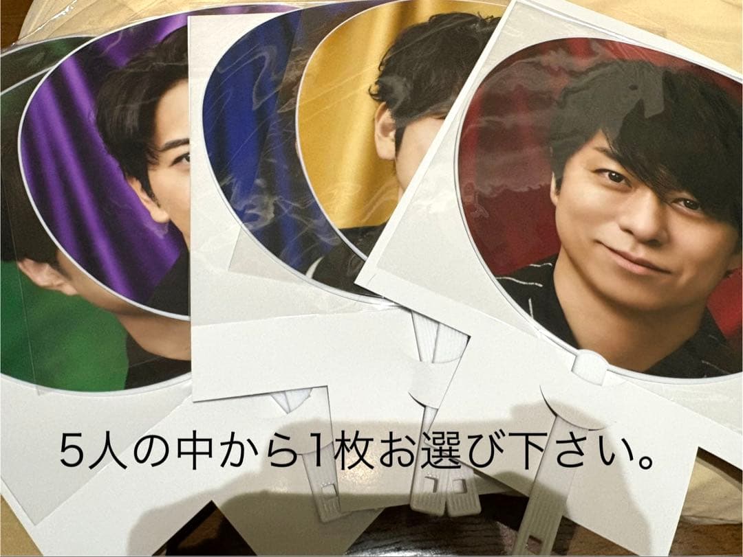 嵐ペンライト2026 We are ARASHI お好きなメンバー団扇1枚付き