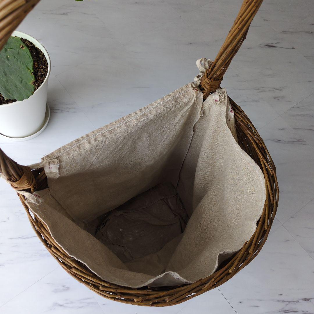 ☆アンティーク風ショッピングカート　バスケットカート/キャリー/かご