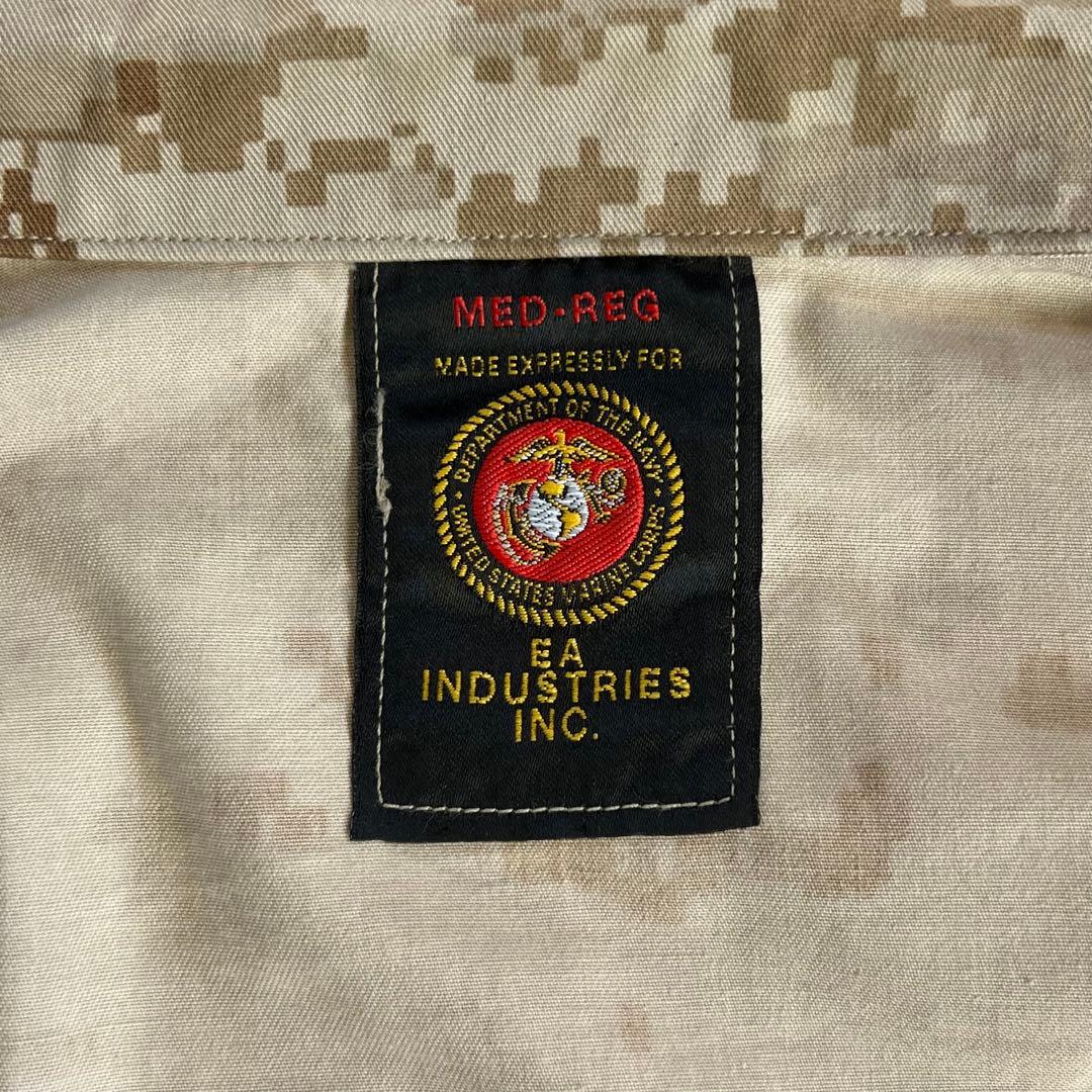 USA製！！【USMC 米軍海兵隊】MARPAT デジタル迷彩シャツ カモ