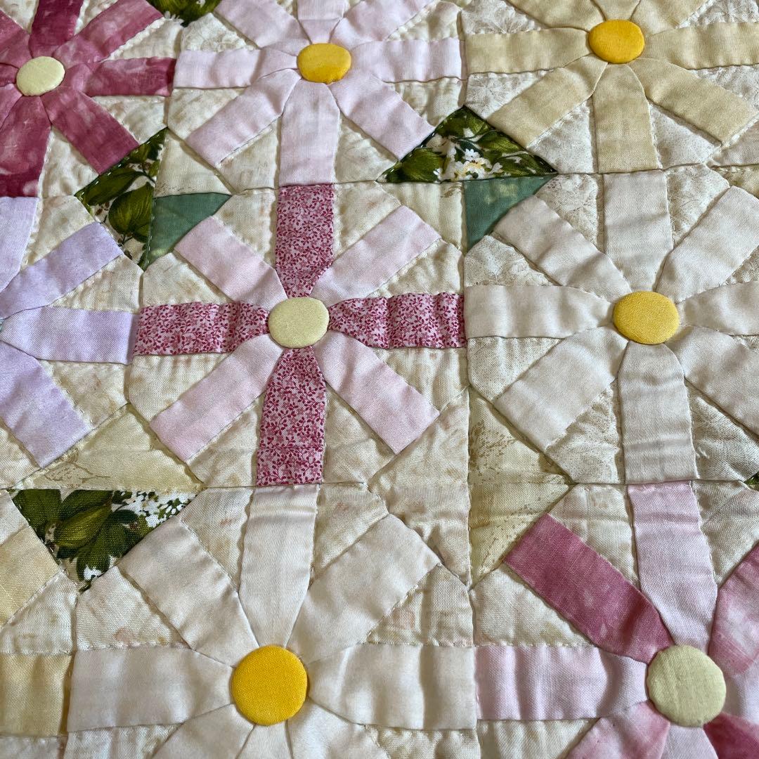 パッチワーク　キルト　タペストリー　ハンドメイド