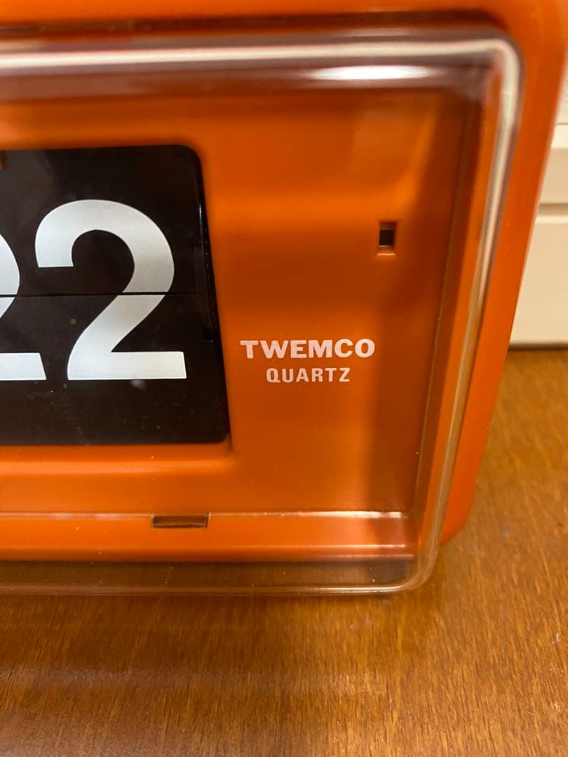 ジャンク品　TWEMCO トゥエンコ パタパタ時計QT-30
