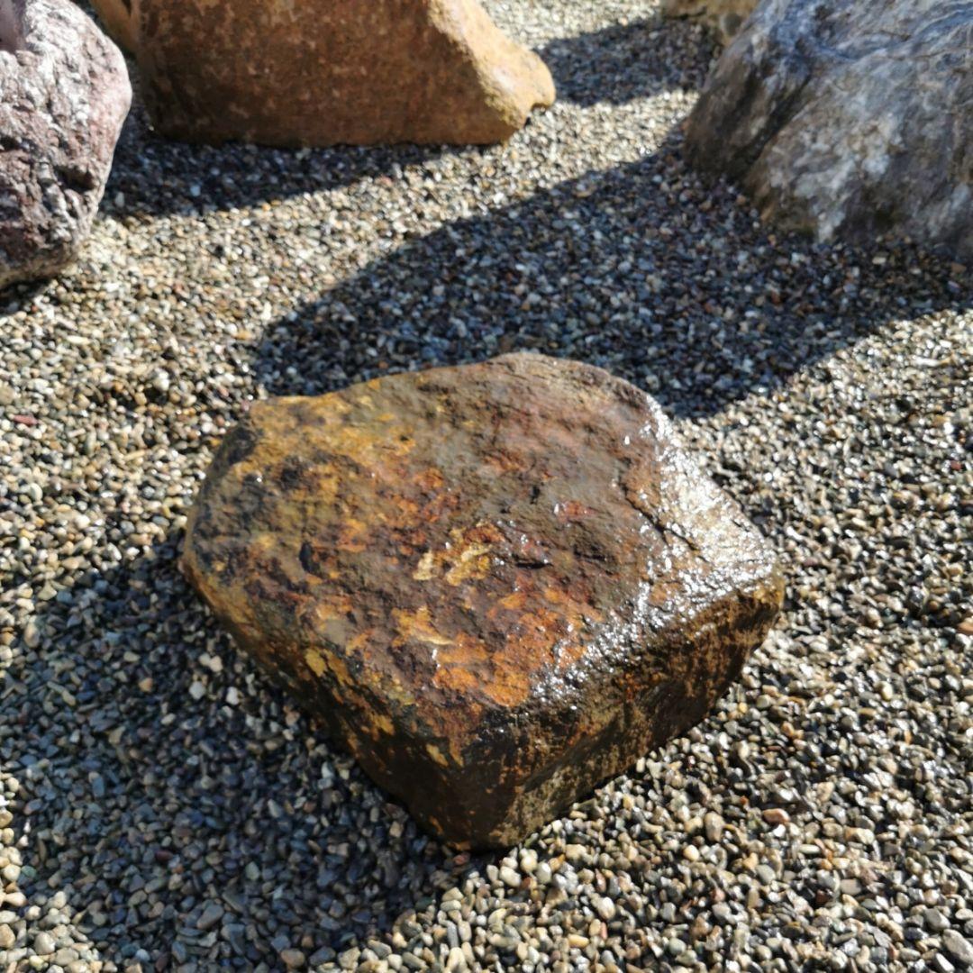 鞍馬石　42.5キロ　庭石　鑑賞石　石　坪庭　庭　ガーデニング　砂利