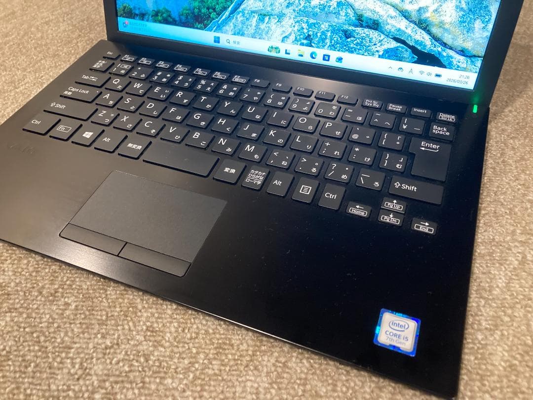 VAIOノートVJPG11C12N i5 黒 OFFICE2021 <80>
