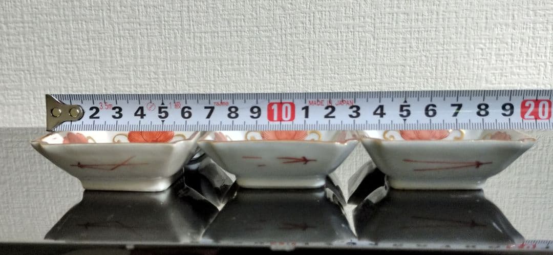 古代中国錦手小皿六枚