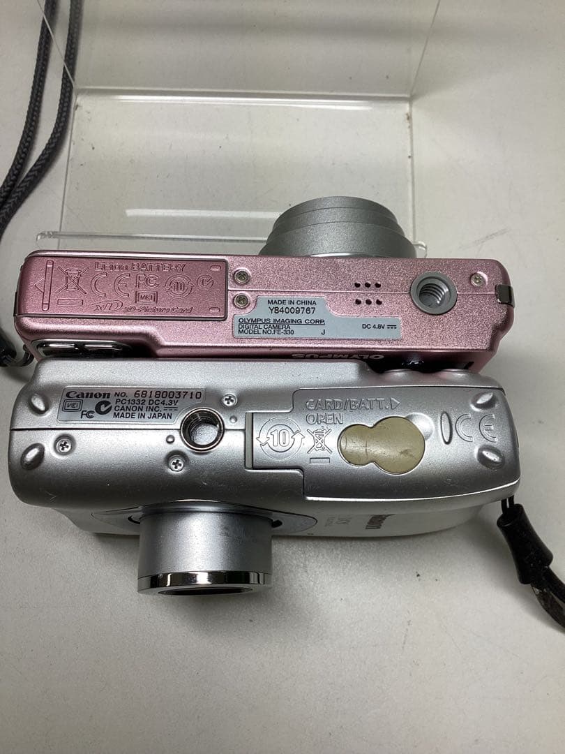 裕*様 ジャンク　Canon IXY、Olympus FE-330 まとめて2点