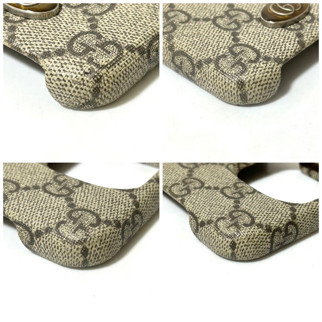 美品 グッチ GGスプリーム IPHONE 14 PRO ケース GUCCI