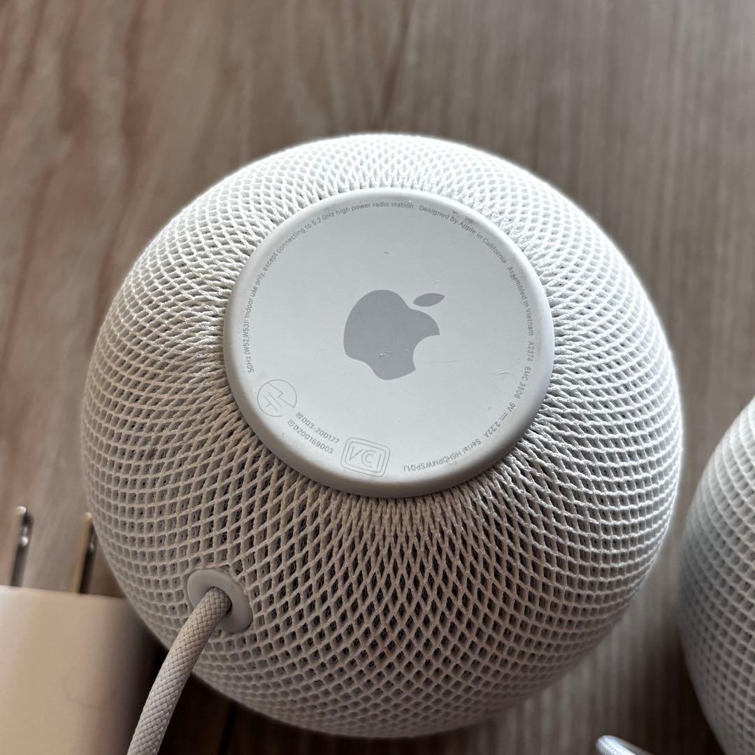 podmini 2個セット　ホワイト