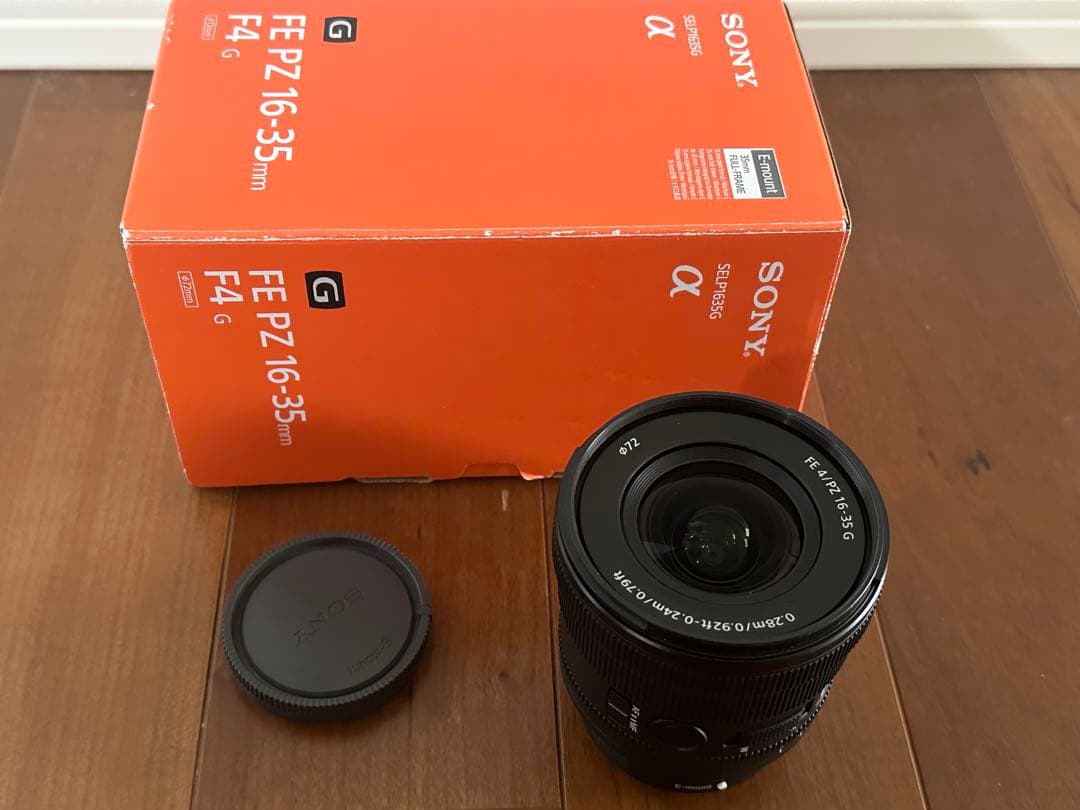 SONY フルサイズ FE PZ 16-35mm F4 G SELP1635G