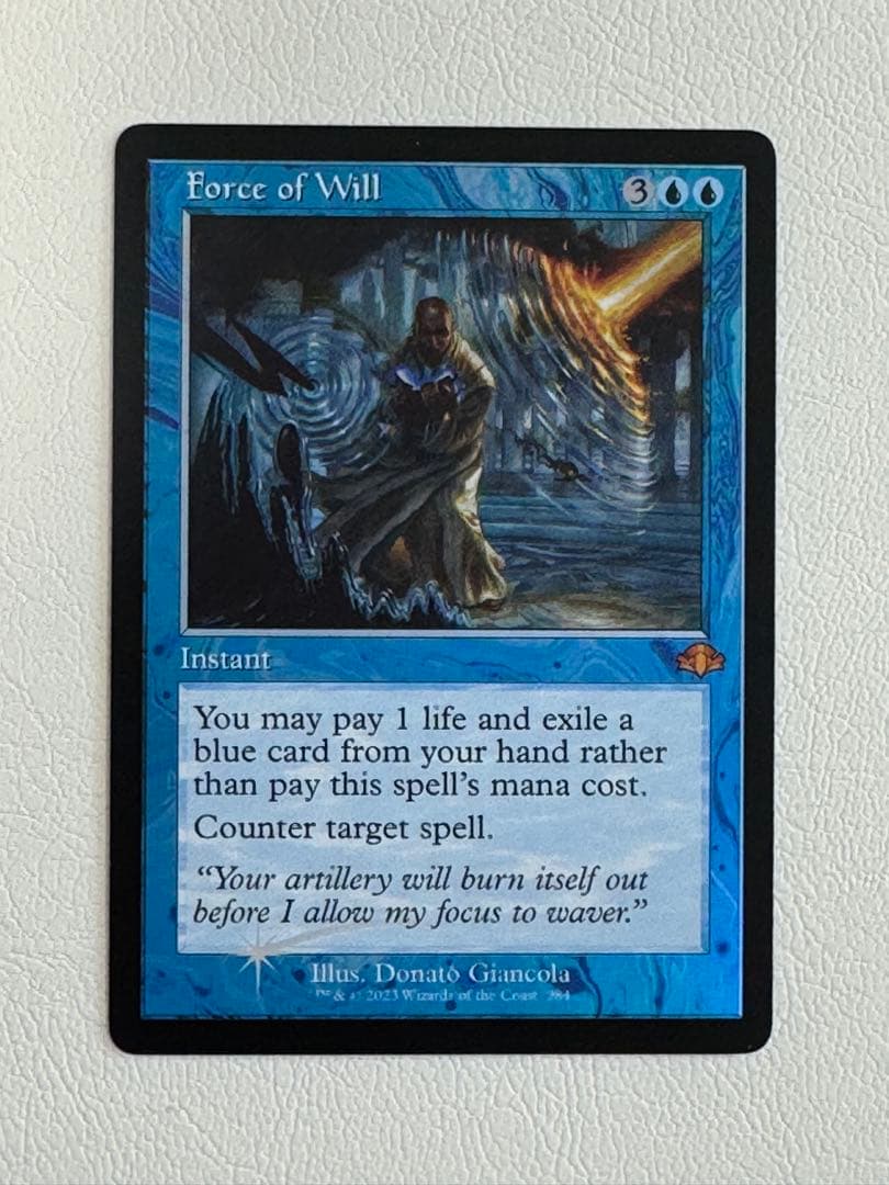 意志の力　旧枠　FOIL 英語　MTG 4枚セット