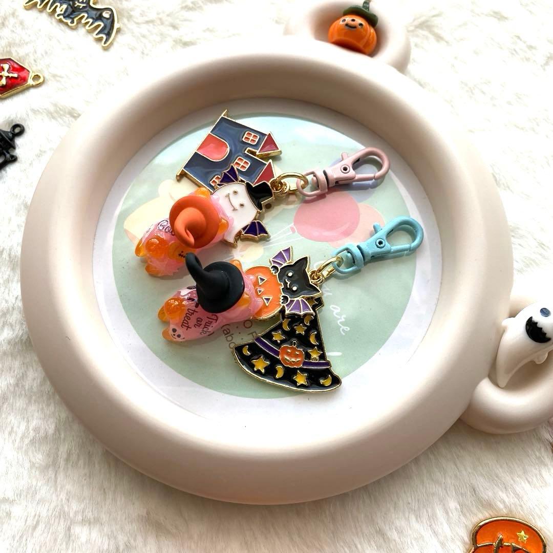 ★Halloween魔女猫ちゃんチャーム★A