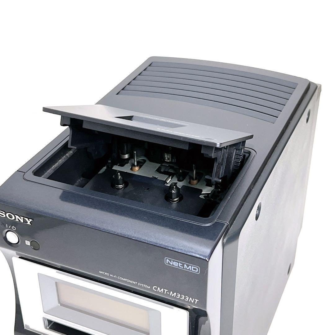 【美品・動作品】 SONY CMT-M333NT ミニコンポ リモコン付き