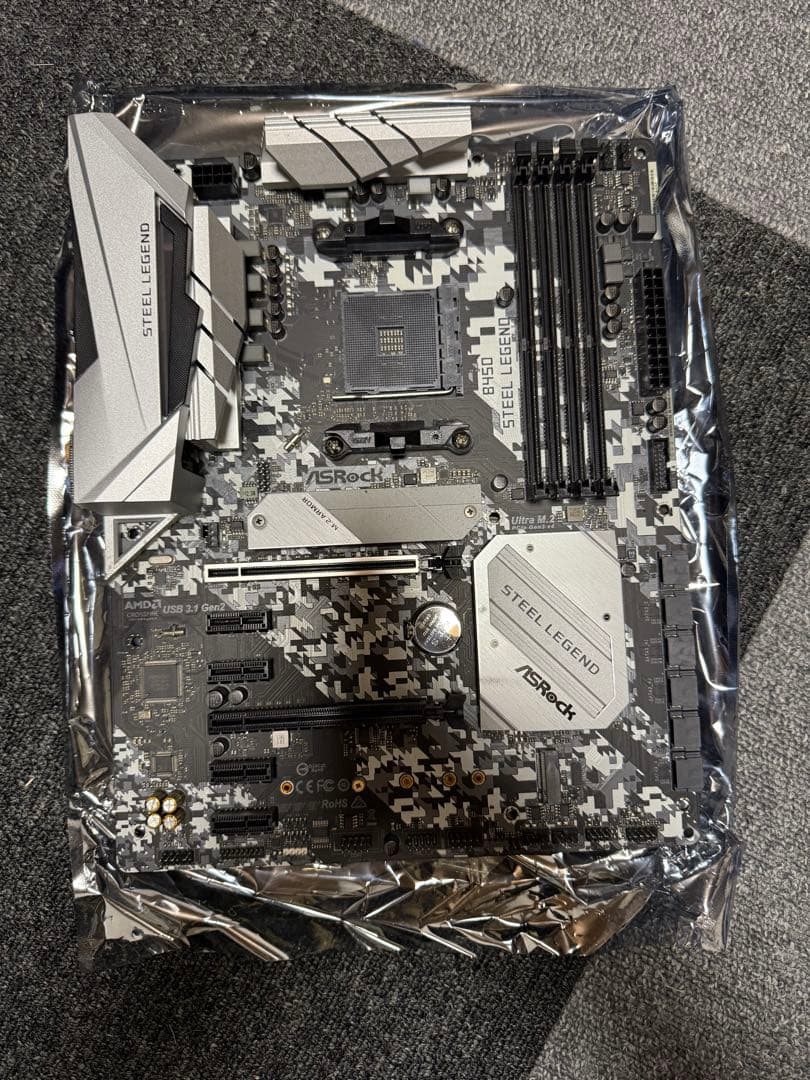 【むにむに】AMD Ryzen7 3700X+Steel Legend