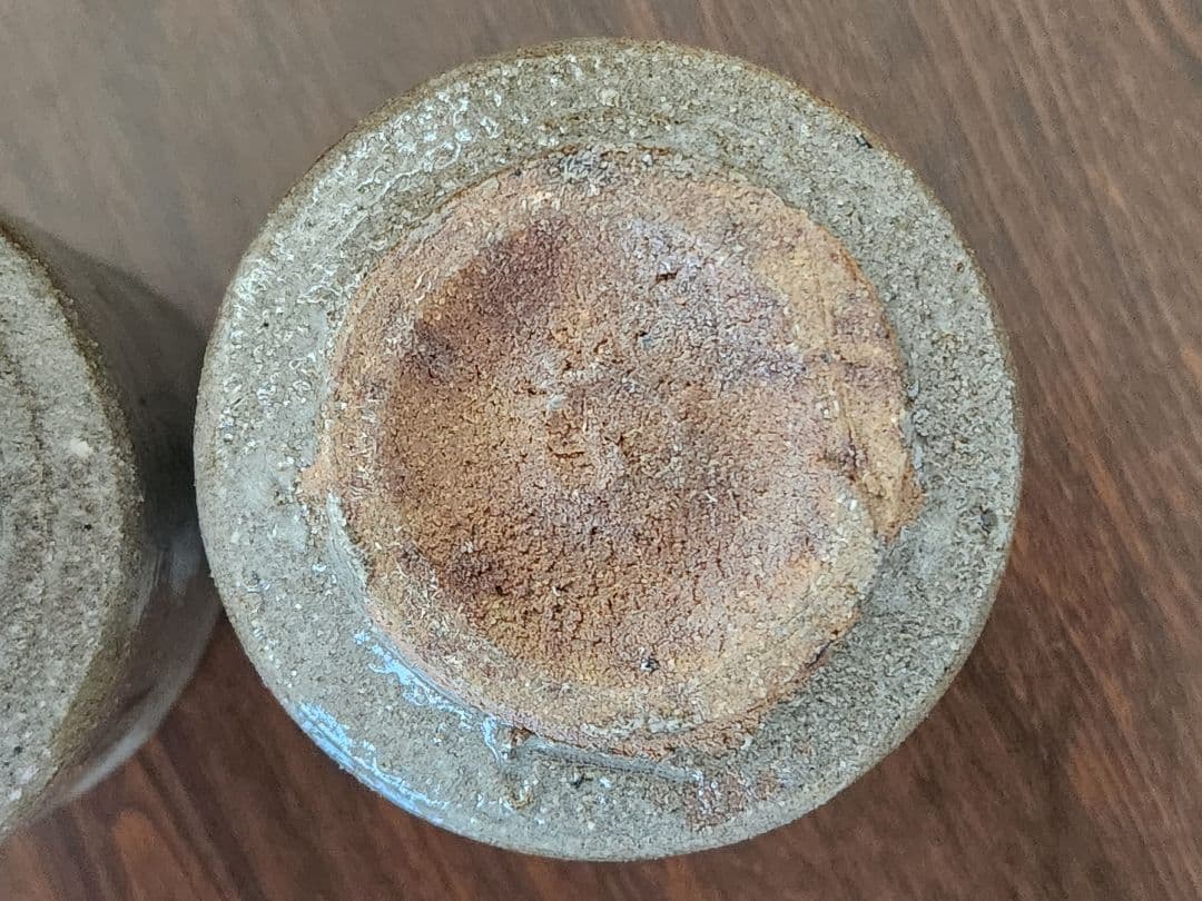 西岡良弘　組湯呑　絵唐津　桐箱付　湯呑み　唐津焼　西岡小十　コップ　古唐津　工芸