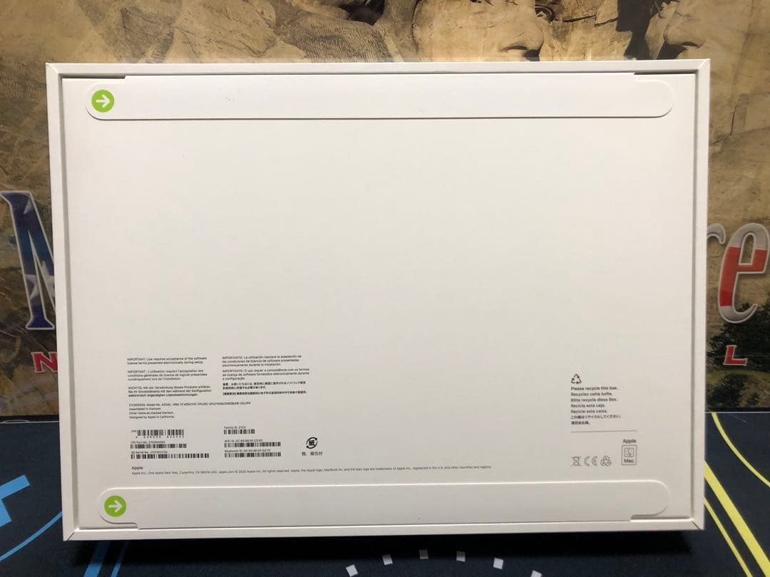 13インチMacBook AirM4をカ スタマイズ - ミッドナイト