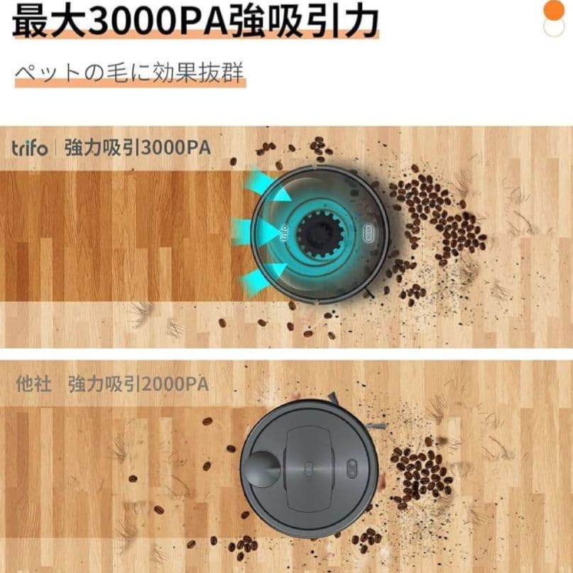 新品未開封 ロボット掃除機 trifo the essential robot
