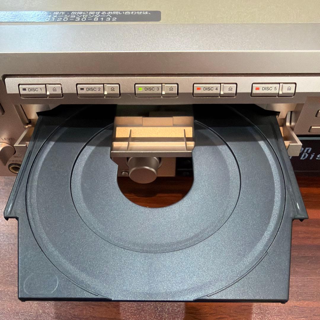 美品✨ソニー SONY MD&CDチェンジャー MXD-D5C