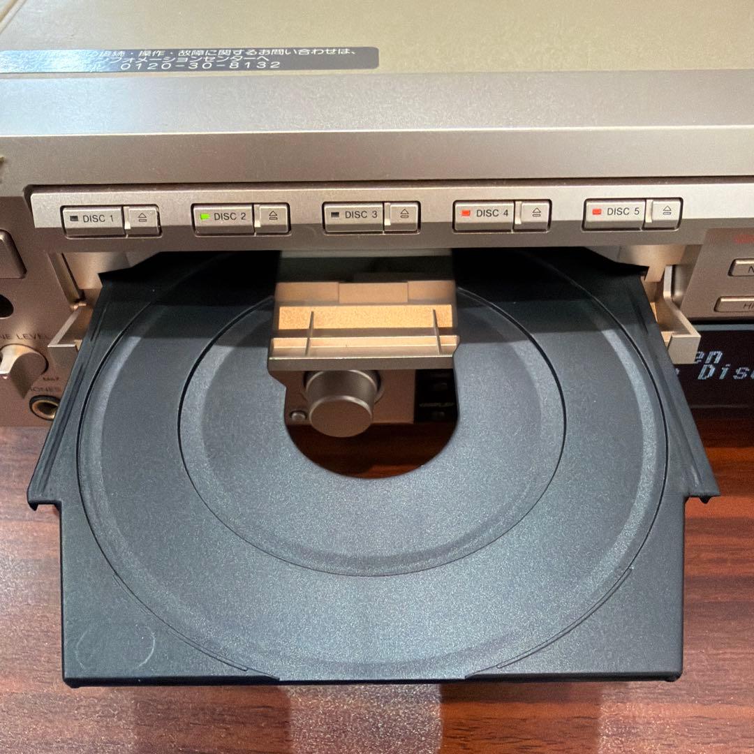 美品✨ソニー SONY MD&CDチェンジャー MXD-D5C