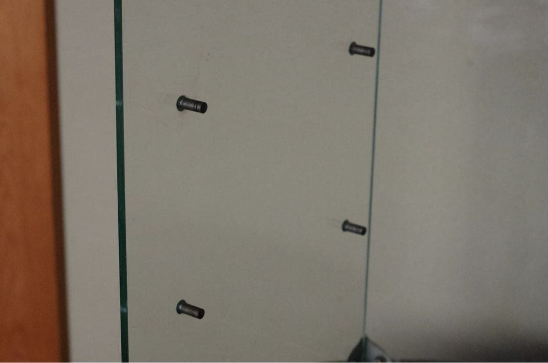 ※送料込み※直接引取値下げ可※ 透明ガラス 3段ディスプレイケース 店舗什器