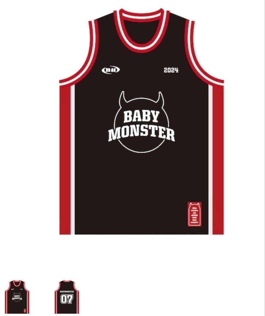 BABYMONSTER 24SUMMER ユニフォーム BLACK 【Lサイズ】