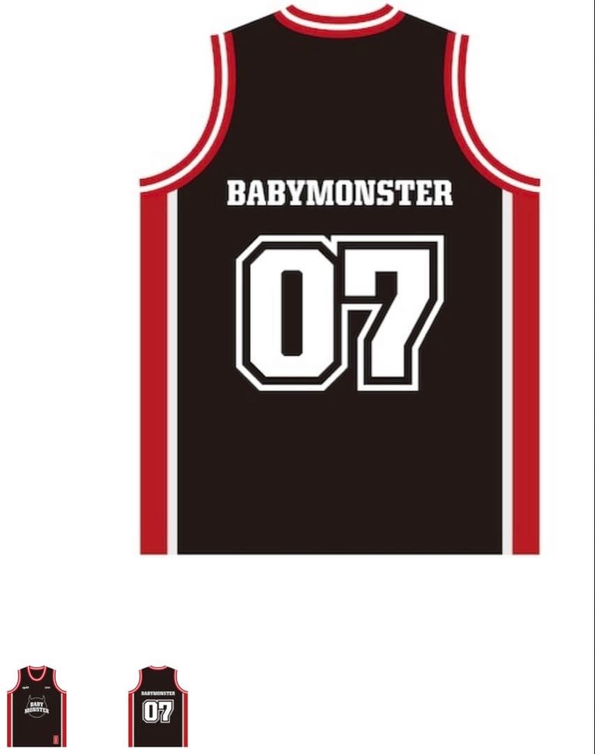 BABYMONSTER 24SUMMER ユニフォーム BLACK 【Lサイズ】