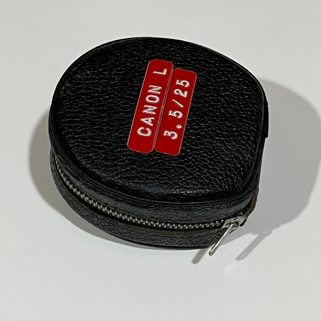 CANON L 3.5/25 レンズケース