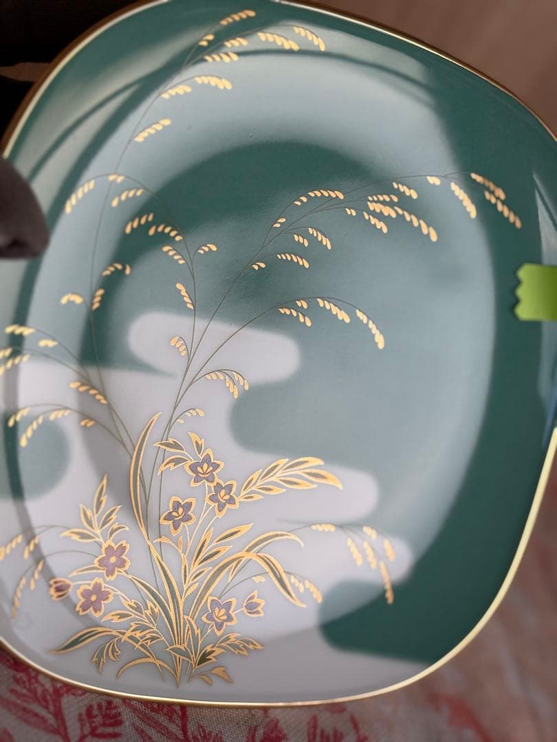 ノリタケ　ハナリンス大型プレートと取り皿5枚