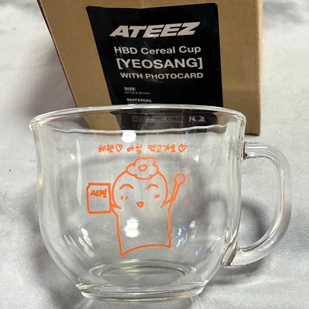 ATEEZ ヨサン　2021 HBD MD シリアル カップ　ヘヘッモン