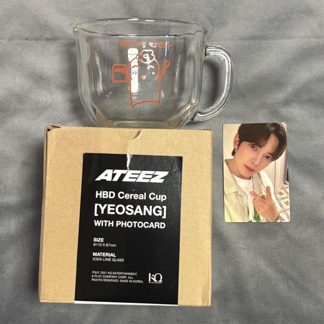 ATEEZ ヨサン　2021 HBD MD シリアル カップ　ヘヘッモン
