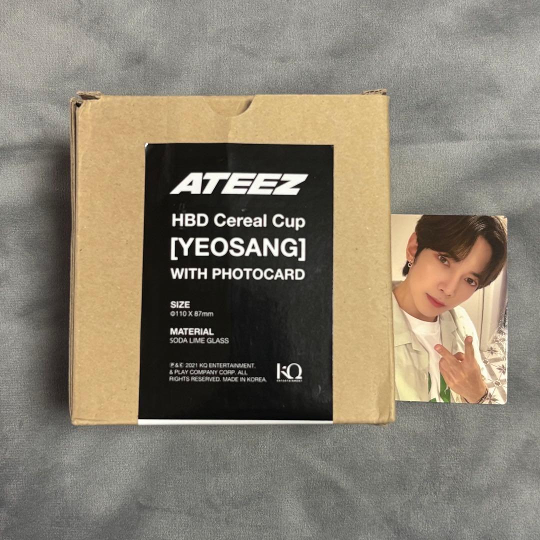 ATEEZ ヨサン　2021 HBD MD シリアル カップ　ヘヘッモン